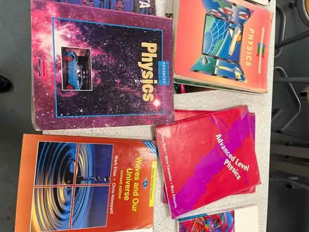 Photo of free Physics books “vintage” (old) (SG4 hitchin) #2