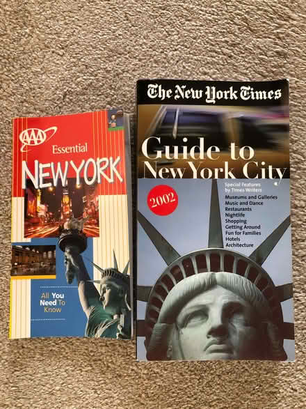 Photo of free New York Guide Books (Burridge PO15) #1