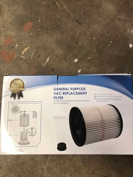Photo of free Shop vac filters (Tacoma hilltop) (Tacoma (98405)) #2