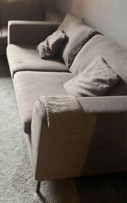Photo of free Grey 3 seater sofa (New Brumby Dn16) #2