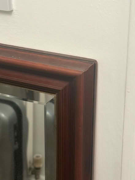 Photo of free Walnut wood full length mirror (NW11 6XS) #1