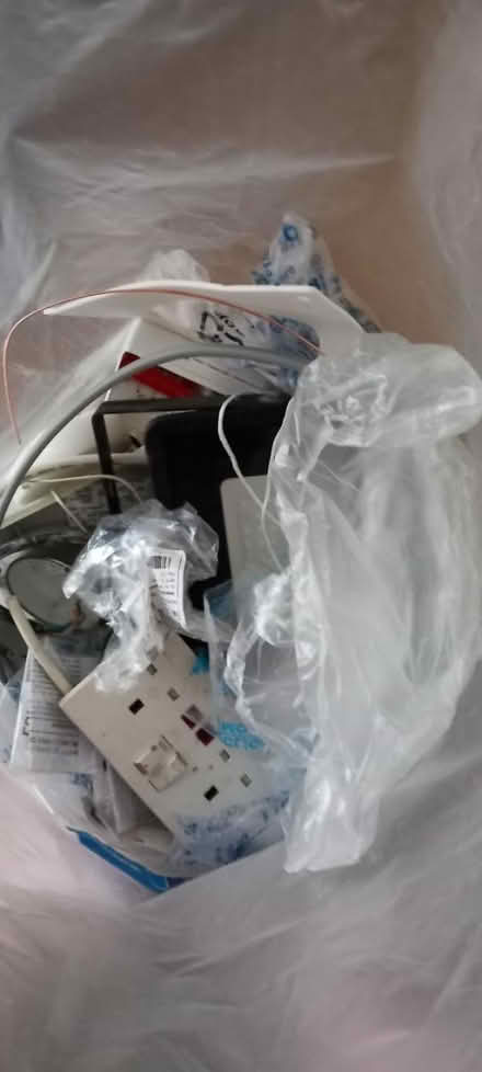 Photo of free Bag of wires, sockets (Rayners Lane HA2) #2
