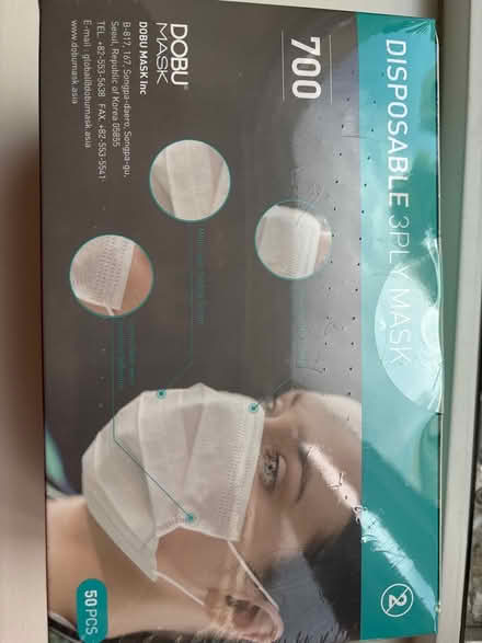 Photo of free Disposable masks (Dublin 1 near Rotunda) #1