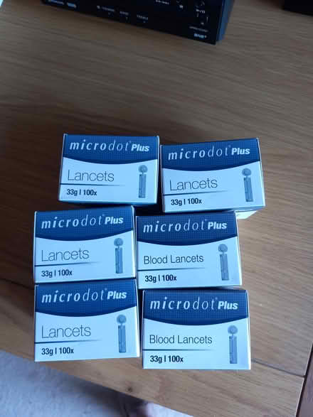 Photo of free Diabetic lancets (Roffey, Horsham) #1