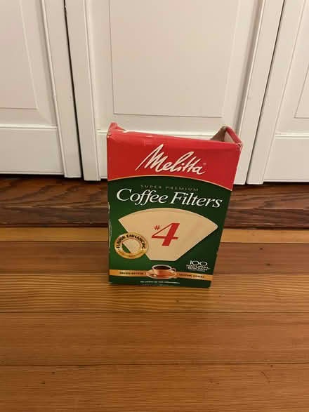 Photo of free coffee filters for drip machine (Brookline) #1