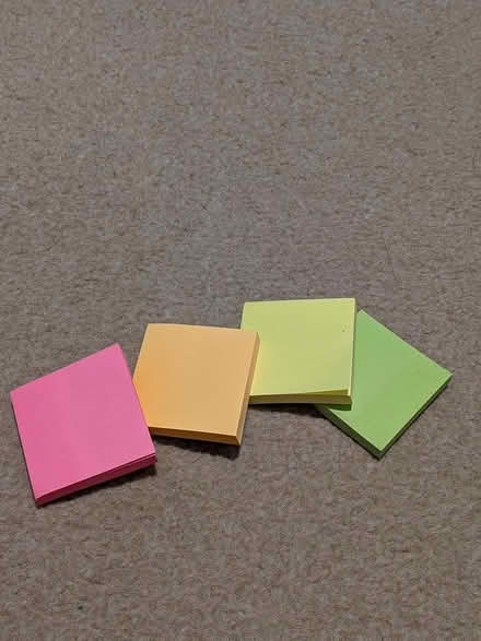 Photo of free Small sticky note blocks (Bulwell NG6) #1