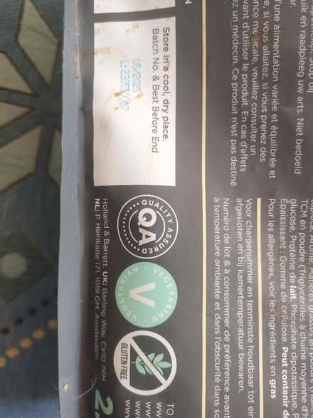 Photo of free PE+ Vanilla Flavour Protein Powder (Cutteslowe OX2) #3