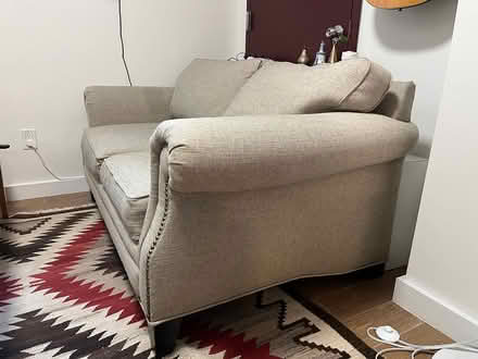 Photo of free Vintage two seater couch (Bushwick) #3