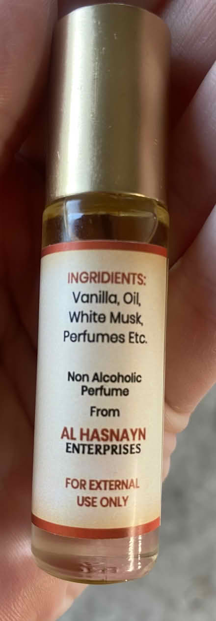 Photo of free Vanilla perfume oil- opened (midtwn) #2