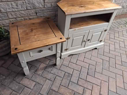 Photo of free Tv cabinet and bedside cabinet (Penwortham Lane PR1) #1
