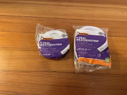 Photo of free weatherstripping (Brookline) #1