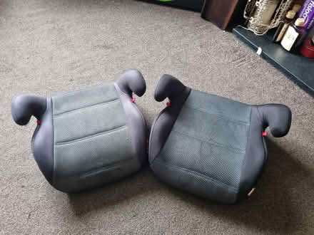 Photo of free 2 x Halfords childs booster seats (Stone ST15) #1