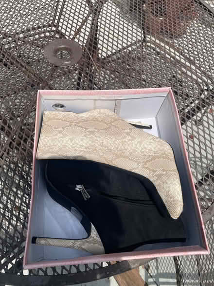 Photo of free Snake skin & suede Healed boots (South east) #3