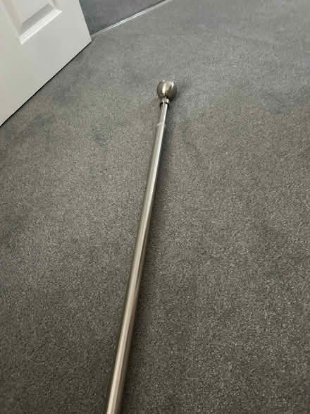 Photo of free Silver extendable curtain pole (ware SG12) #2