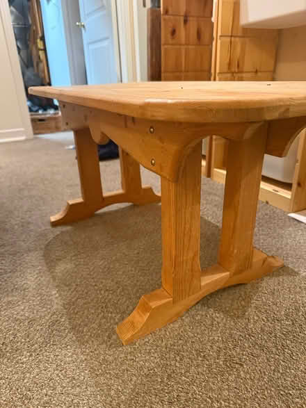 Photo of free Pine table (Fisher Heights) #2
