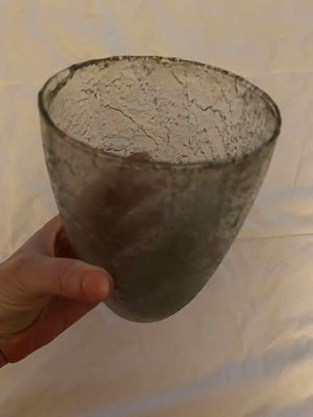 Photo of free Glass vase planter - used (midtwn) #2