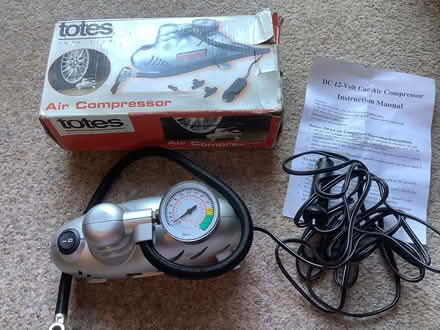 Photo of free Totes 12-volt car air compressor (Grange Estate, Letchworth SG6) #2