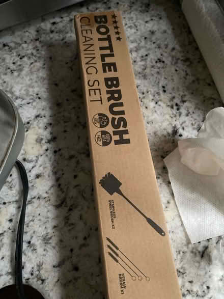 Photo of free New bottle brush cleaning set (Floral park NY) #1