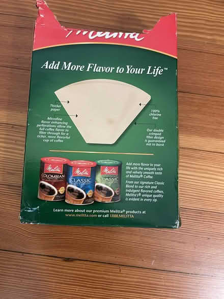 Photo of free coffee filters for drip machine (Brookline) #2
