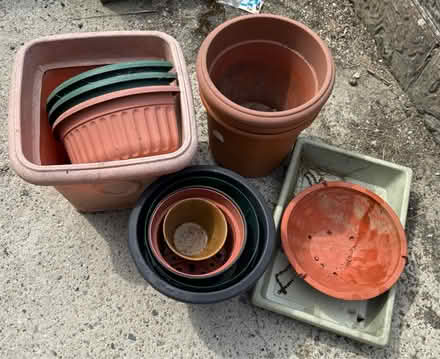 Photo of free Mix of plant pots and troughs (Croydon. CR2 9) #2