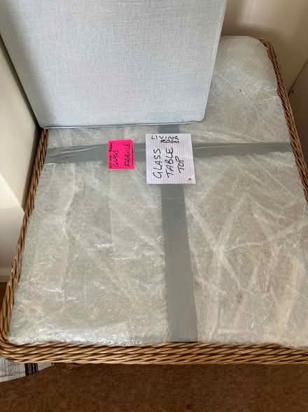 Photo of free Whicker/ glass topped coffee table/ box wall ornaments (Little Chester DE1) #3