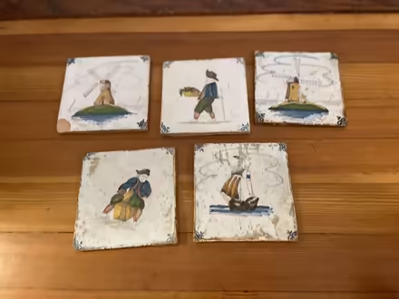 Photo of free vintage trivets, set of 4 (Brookline) #1