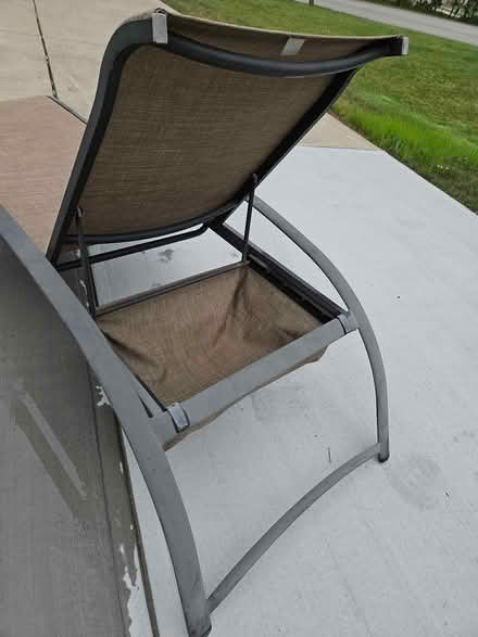 Photo of free Outdoor Lounge chair (Fishers) #4