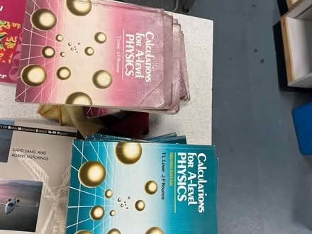 Photo of free Physics books “vintage” (old) (SG4 hitchin) #4