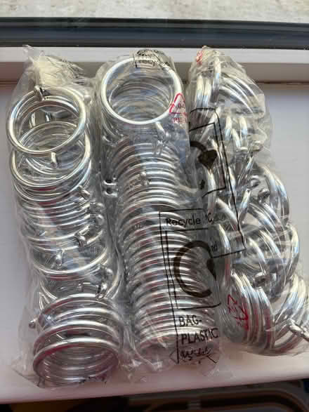Photo of free Curtain rings (Dublin 1 near Rotunda) #1