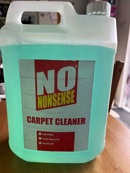 Photo of free 5ltr No Nonsense carpet cleaner (Flesher's Haugh G40) #1