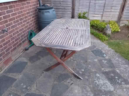 Photo of free Garden table (Ware SG12) #2
