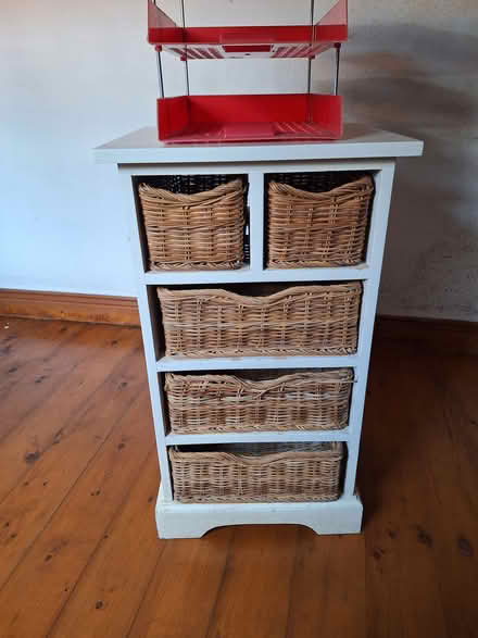 Photo of free Medium woven basket shelves (Charleville Avenue Dublin) #1