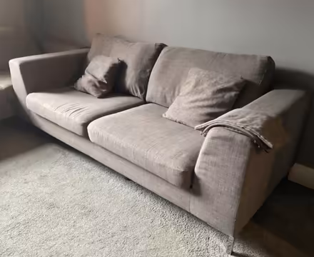 Photo of free Grey 3 seater sofa (New Brumby Dn16) #1