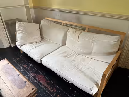 Photo of free Pull out futon bed couch (Charleville Avenue Dublin) #1
