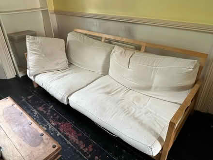 Photo of free Pull out futon bed couch (Charleville Avenue Dublin) #1