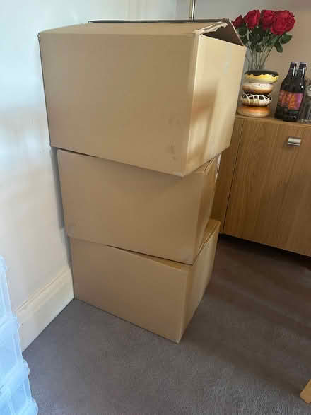 Photo of free 3 large cardboard boxes (Cowley OX4) #1