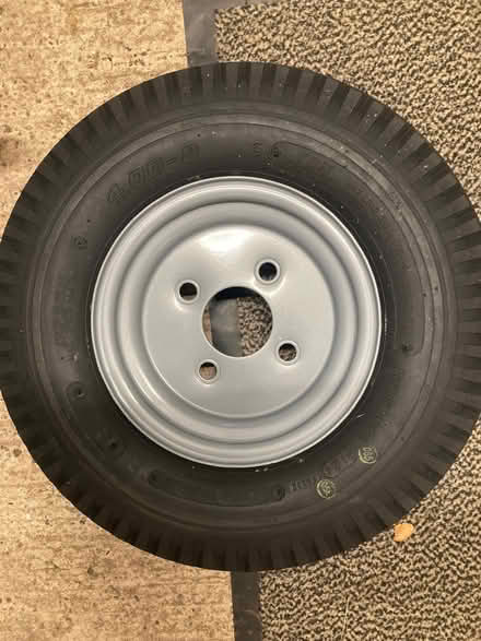 Photo of free Trailer Wheel - New (New Mills SK22) #1