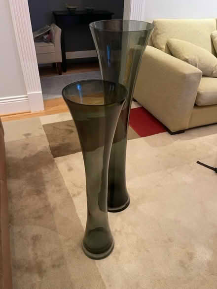 Photo of free 2 Large Floor Vases (Dupont/Logan) #1
