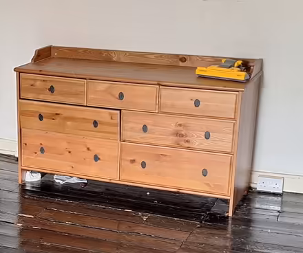 Photo of free Large Chest of drawers (Charleville Avenue Dublin) #1