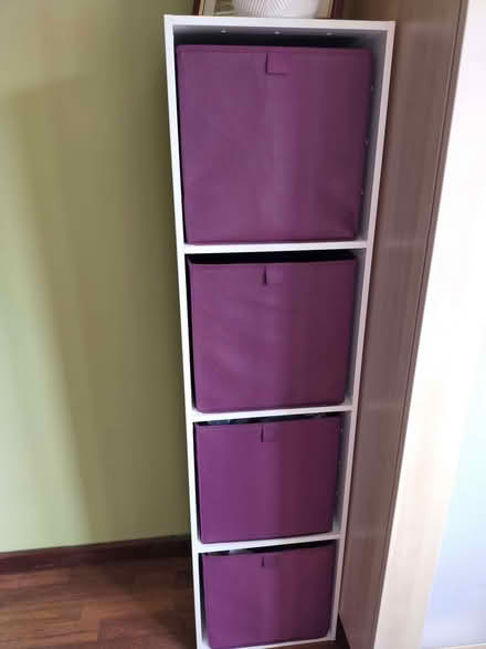 Photo of free Tall storage unit white (Little Wenlock TF6) #1