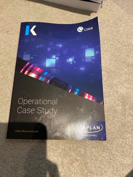 Photo of free CIMA Operational Case Study Textbook (ME13) #1