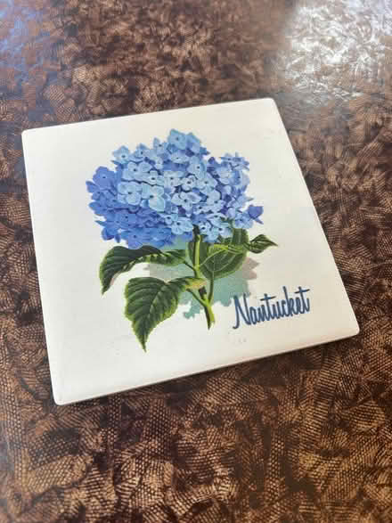 Photo of free Small Nantucket tile / coaster (Lexington Center) #1