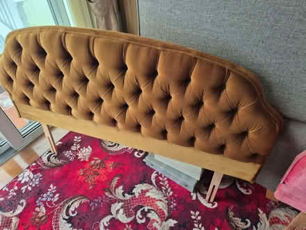 Photo of free Gold double headboard (Hala LA1) #1
