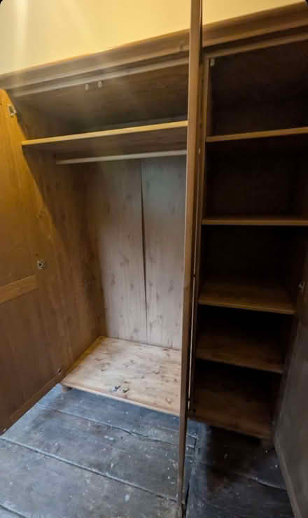 Photo of free Triple wardrobe, wooden (Pant SY10) #3
