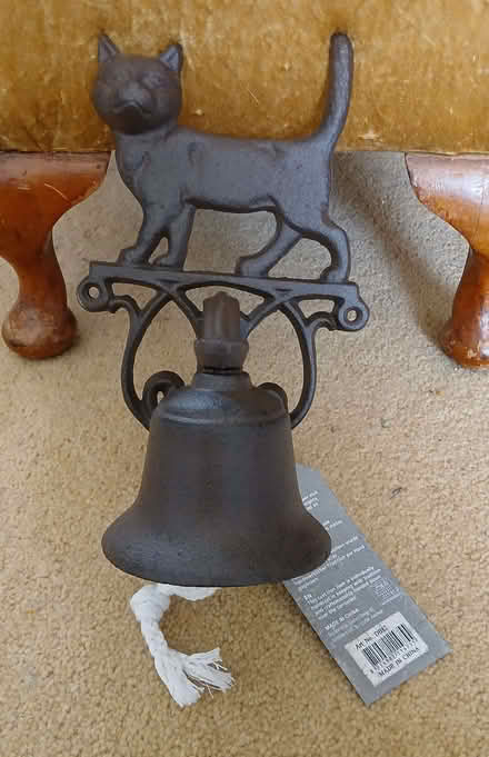 Photo of free "Wrought iron" cat bell (Minster Lovell OX29) #1