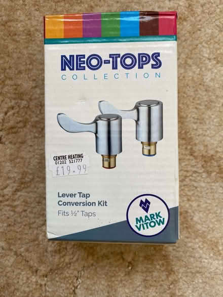 Photo of free Bathroom tap conversion kit. (Canford Heath BH17) #1