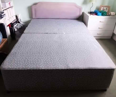 Photo of free divan double bed - silentnight "perfect sleeper" (Shefford SG17) #2