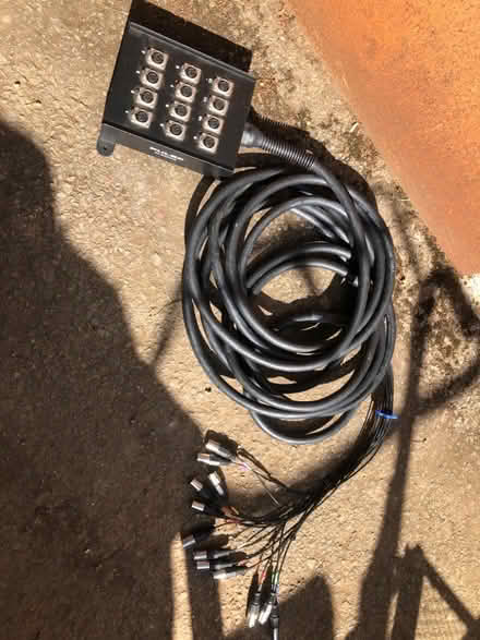 Photo of free 12 way 10m XLR multicore (Hardwicke Green GL2) #1