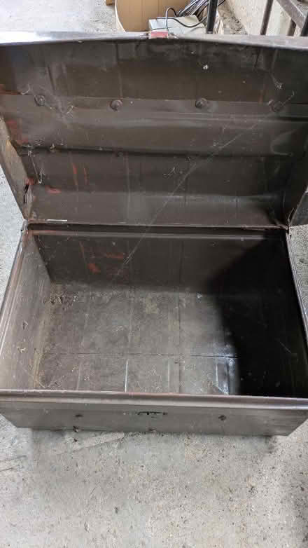 Photo of free Metal Trunk (Creeting St Mary IP6) #1