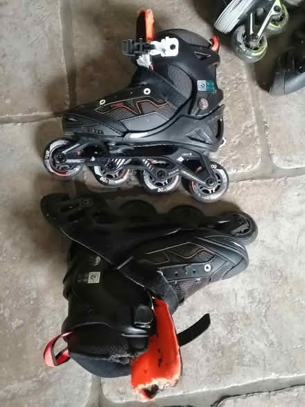 Photo of free In line roller skates - parts only (Raby CH63) #1